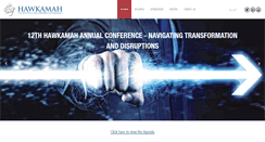 Desktop Screenshot of hawkamahconference.org