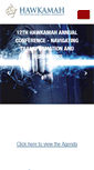 Mobile Screenshot of hawkamahconference.org